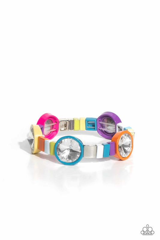 Multicolored Madness - Multi Bracelet- Paparazzi - Dare2bdazzlin N Jewelry