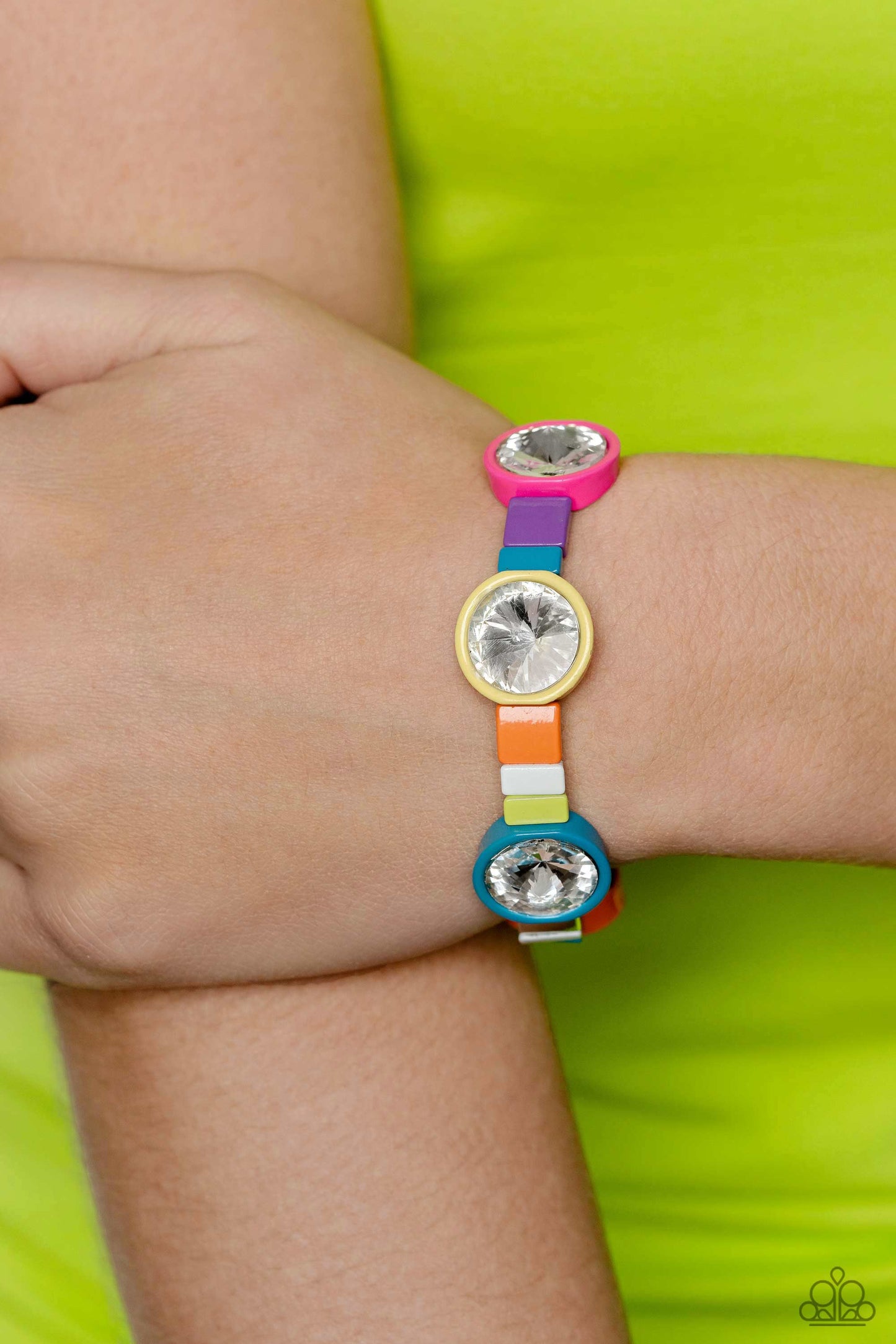 Multicolored Madness - Multi Bracelet- Paparazzi - Dare2bdazzlin N Jewelry