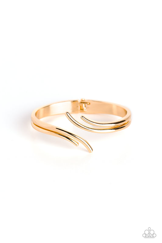 Elven Elegance - Gold Bracelet - Paparazzi - Dare2bdazzlin N Jewelry