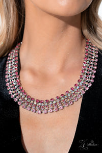 Flirtatious - Pink - 2023 Zi Collection Necklace - Dare2bdazzlin N Jewelry
