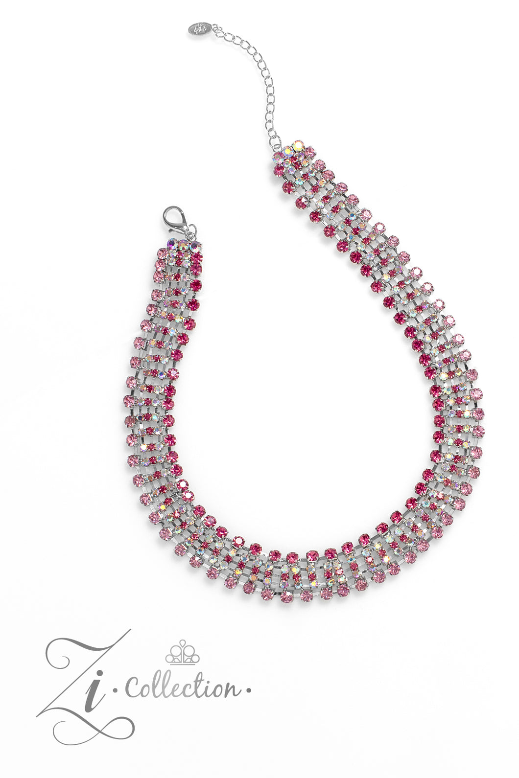 Flirtatious - Pink - 2023 Zi Collection Necklace - Dare2bdazzlin N Jewelry