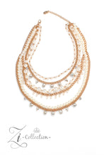Load image into Gallery viewer, Aristocratic - Gold - 2023 Zi Collection Necklace - Dare2bdazzlin N Jewelry
