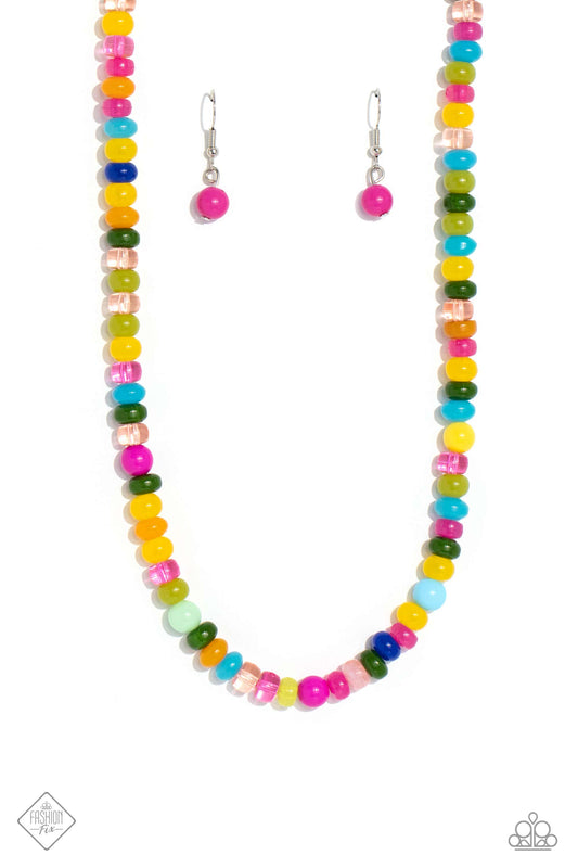 Headliner Hit - Multi Necklace - Paparazzi - Dare2bdazzlin N Jewelry