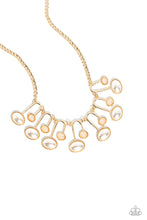 Load image into Gallery viewer, Abstract Adornment - Gold Necklace - Paparazzi - Dare2bdazzlin N Jewelry
