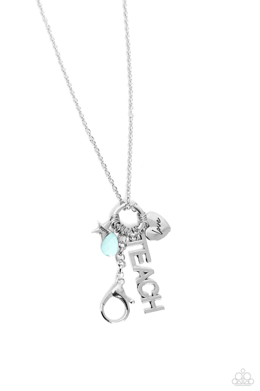 School Teacher - Blue Necklace - Paparazzi - Dare2bdazzlin N Jewelry