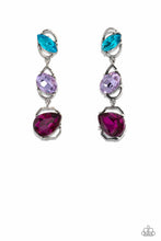 Load image into Gallery viewer, Dimensional Dance - Multi Post Earring - Paparazzi - Dare2bdazzlin N Jewelry
