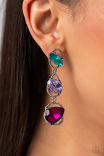 Load image into Gallery viewer, Dimensional Dance - Multi Post Earring - Paparazzi - Dare2bdazzlin N Jewelry
