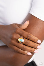 Load image into Gallery viewer, Prismatically Pronged - Copper Ring - Paparazzi - Dare2bdazzlin N Jewelry
