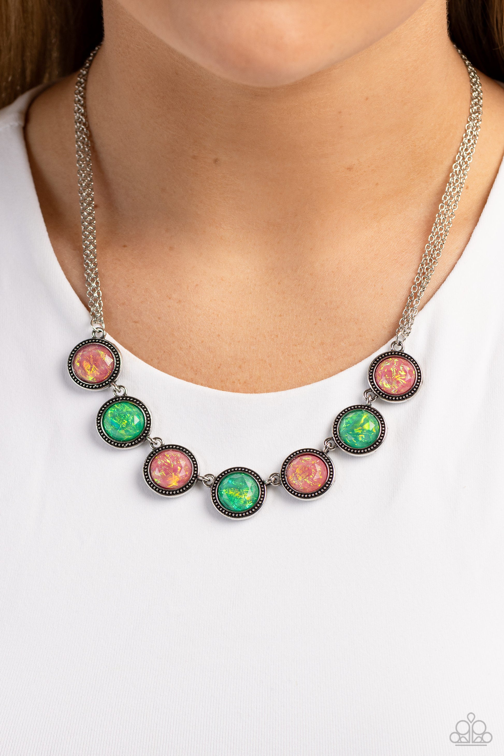 Looking for DOUBLE - Pink Necklace - Paparazzi - Dare2bdazzlin N Jewelry