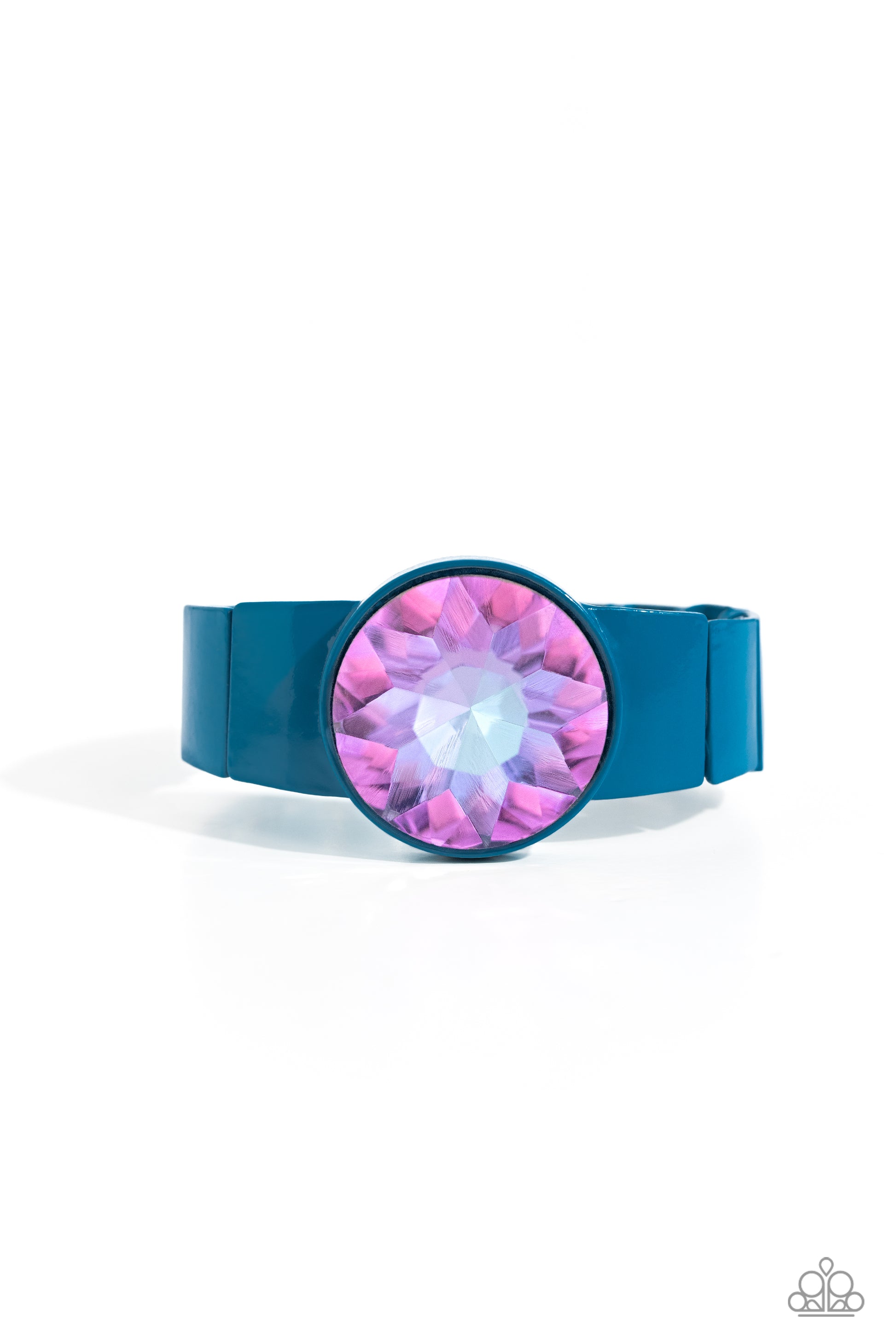 Exaggerated Ego - Blue Bracelet - Paparazzi - Dare2bdazzlin N Jewelry