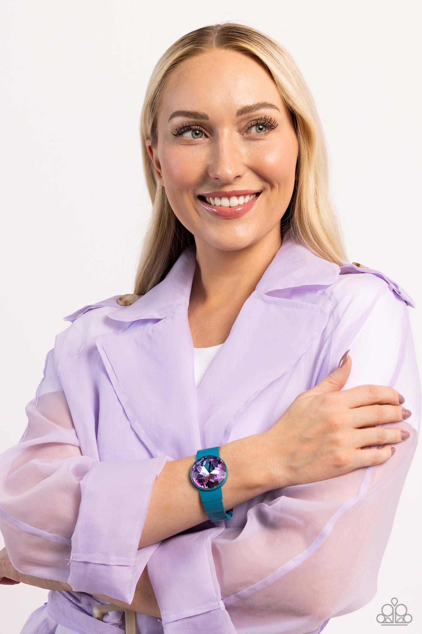 Exaggerated Ego - Blue Bracelet - Paparazzi - Dare2bdazzlin N Jewelry