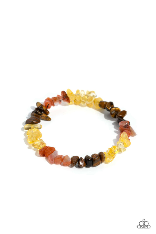 Sculpted Showcase - Brown Bracelet - Paparazzi - Dare2bdazzlin N Jewelry