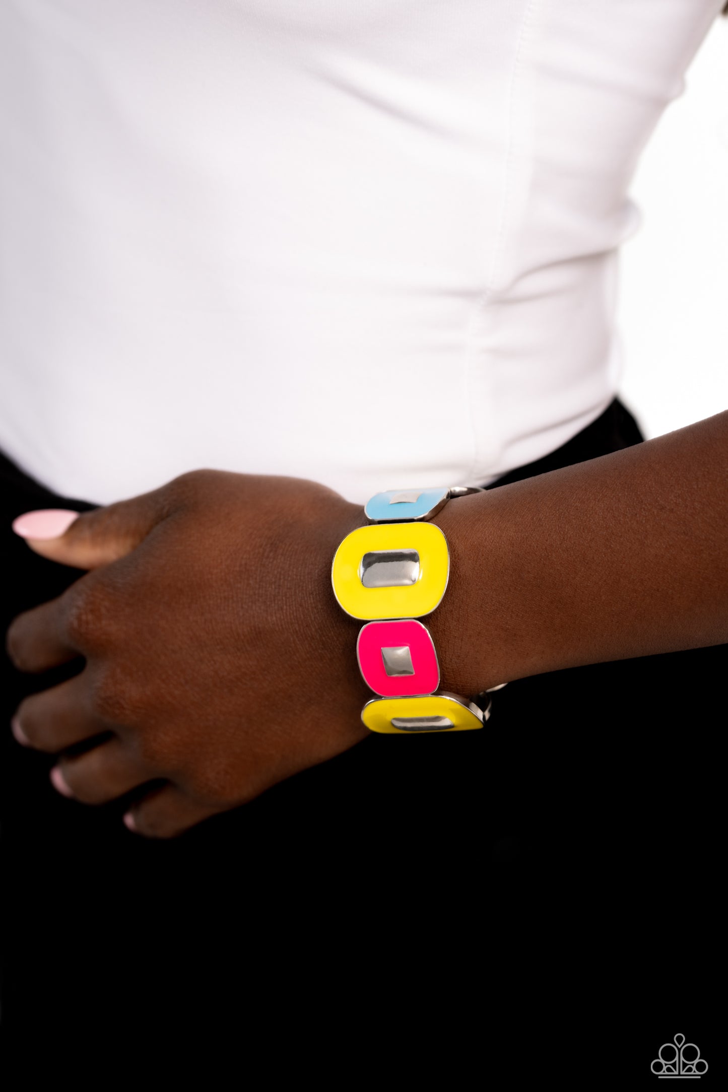 Painted Pairing - Yellow Bracelet - Paparazzi - Dare2bdazzlin N Jewelry