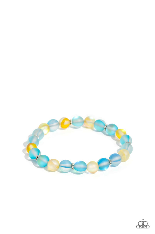 Clear Craze - Blue Bracelet - Paparazzi - Dare2bdazzlin N Jewelry