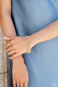 Elusive Elegance - Gold Bracelet - Paparazzi - Dare2bdazzlin N Jewelry