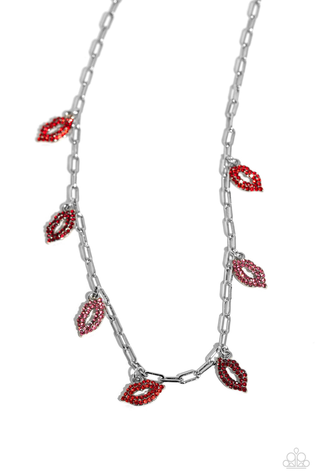KISS the Mark - Red Necklace - Paparazzi - Dare2bdazzlin N Jewelry