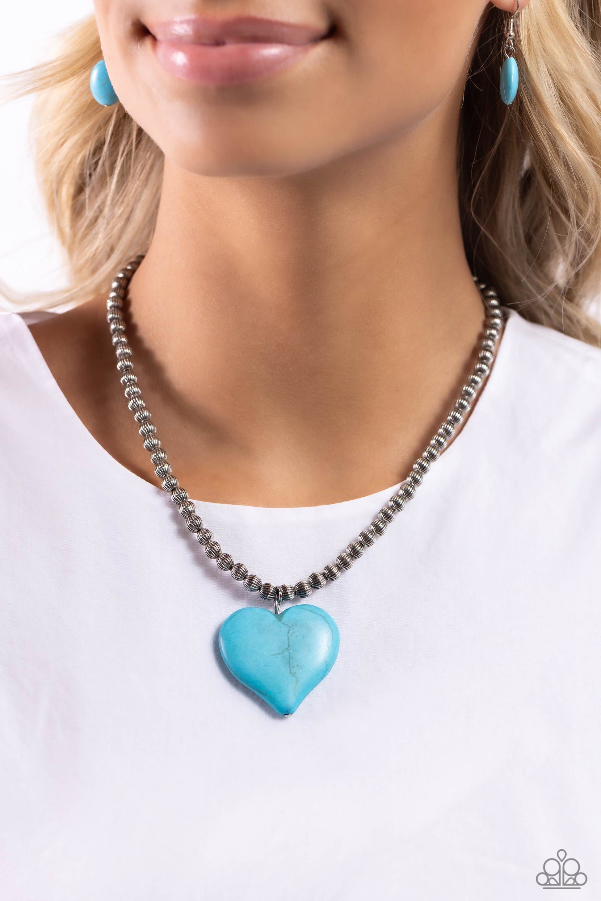 Picturesque Pairing - Blue Necklace - Paparazzi - Dare2bdazzlin N Jewelry