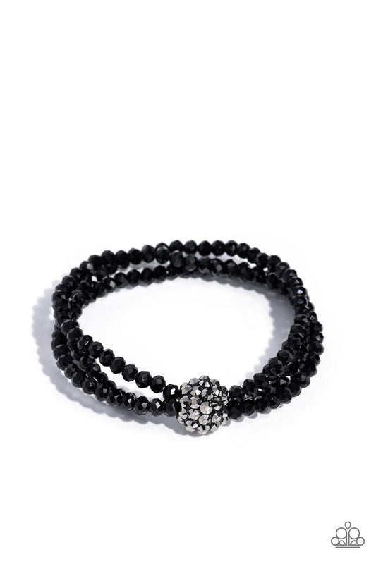 Twisted Theme - Black - Dare2bdazzlin N Jewelry