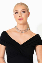 Load image into Gallery viewer, Glistening Gallery - White Necklace - Paparazzi - Dare2bdazzlin N Jewelry
