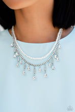 Load image into Gallery viewer, Lessons in Luxury - White Necklace - Paparazzi - Dare2bdazzlin N Jewelry
