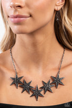 Load image into Gallery viewer, Rockstar Ready - Black Necklace - Paparazzi - Dare2bdazzlin N Jewelry
