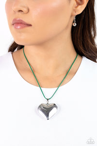 Devoted Daze - Green Necklace - Paparazzi - Dare2bdazzlin N Jewelry