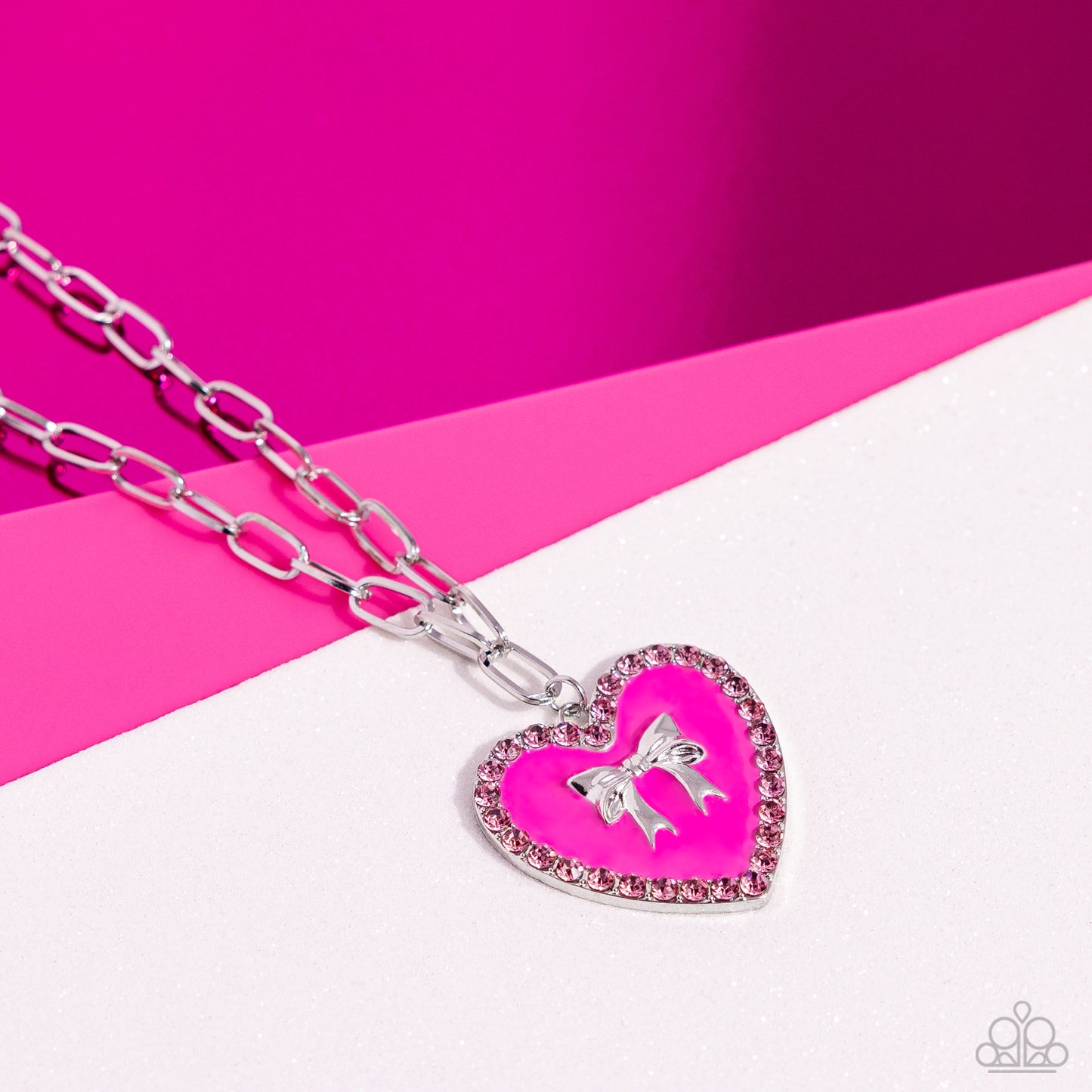 Romantic Gesture - Pink Necklace - Paparazzi - Dare2bdazzlin N Jewelry