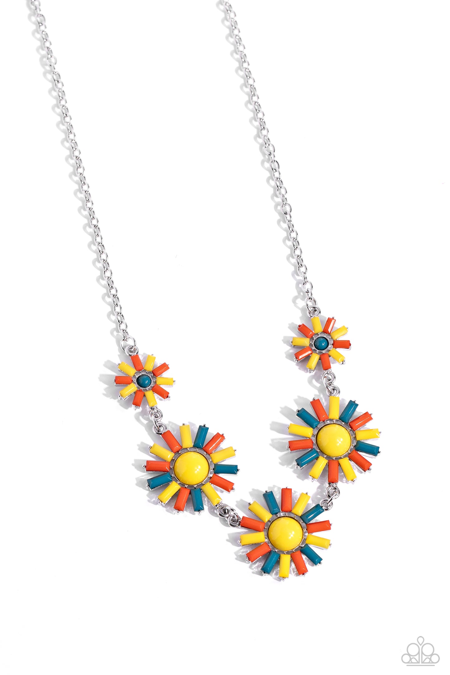 SUN and Fancy Free - Yellow Necklace - Paparazzi - Dare2bdazzlin N Jewelry