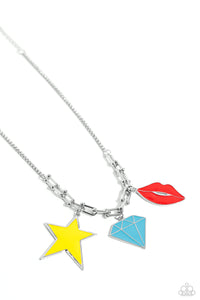 Scouting Shapes - Multi Necklace - Paparazzi - Dare2bdazzlin N Jewelry