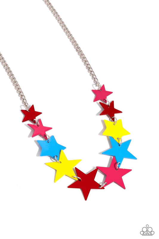 Starstruck Season - Red Necklace - Paparazzi - Dare2bdazzlin N Jewelry