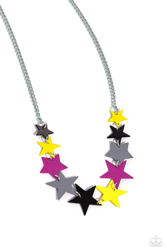 Starstruck Season - Black Necklace - Paparazzi - Dare2bdazzlin N Jewelry