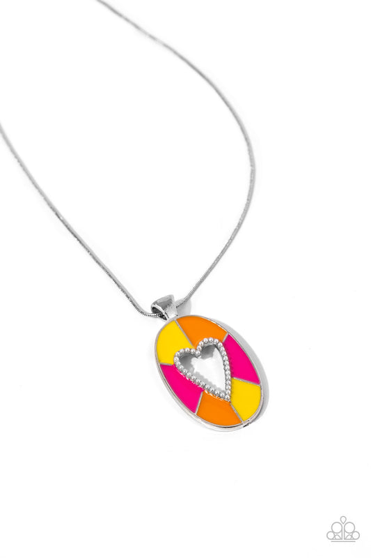 Airy Affection - Multi Necklace - Paparazzi - Dare2bdazzlin N Jewelry