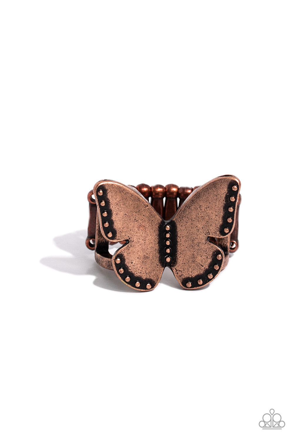 Soaring Santa Fe - Copper Ring - Paparazzi - Dare2bdazzlin N Jewelry