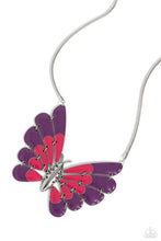 Load image into Gallery viewer, Moth Maven - Purple Necklace - Paparazzi - Dare2bdazzlin N Jewelry
