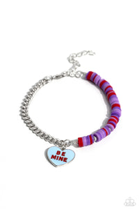 Be Mine Beauty - Multi Bracelet - Paparazzi - Dare2bdazzlin N Jewelry