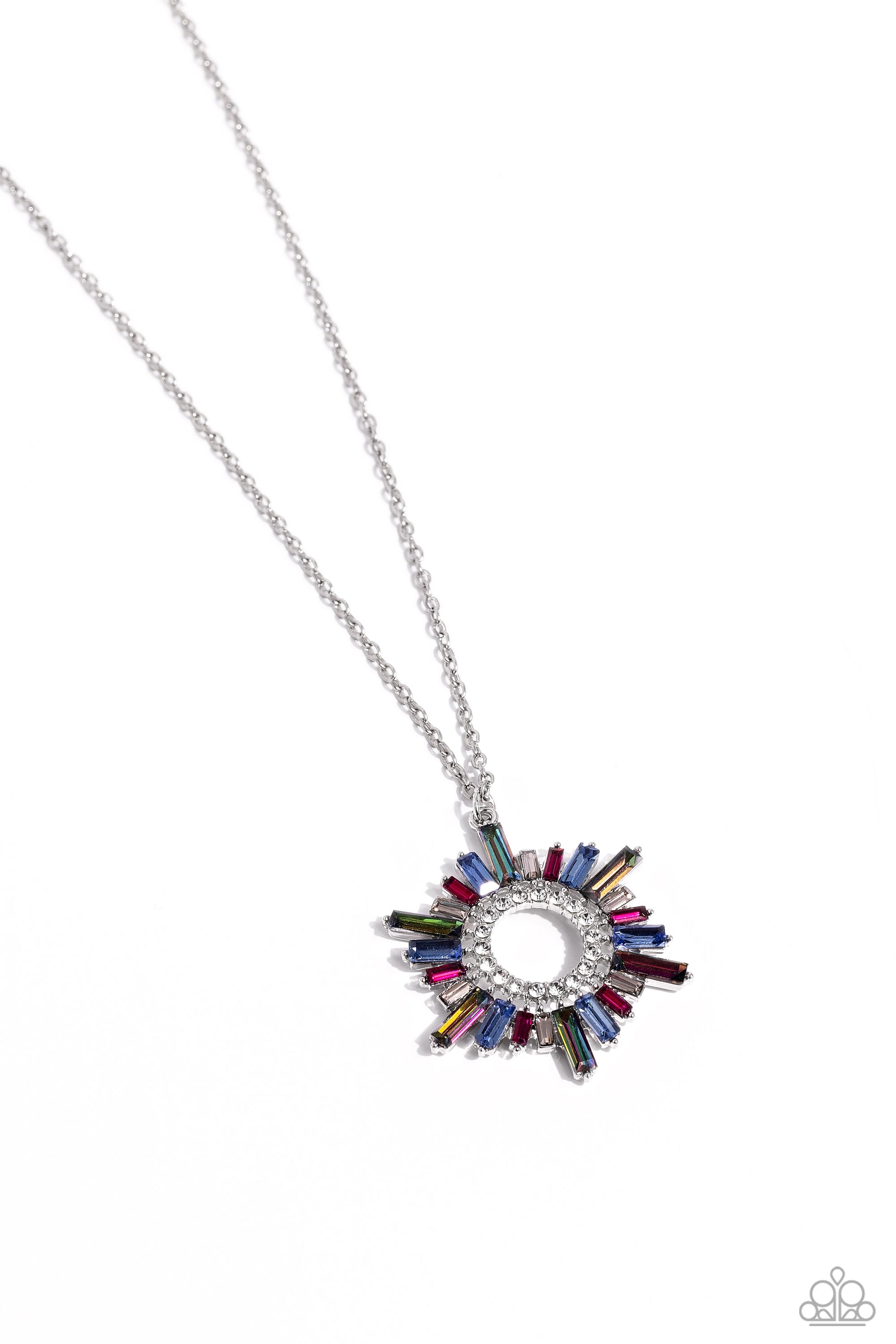 Enigmatic Edge - Multi Necklace - Paparazzi - Dare2bdazzlin N Jewelry