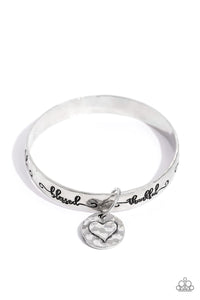 Tangible Thank You - Silver Bracelet - Paparazzi - Dare2bdazzlin N Jewelry
