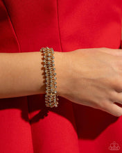 Load image into Gallery viewer, Corporate Confidence - Gold Bracelet - Paparazzi - Dare2bdazzlin N Jewelry
