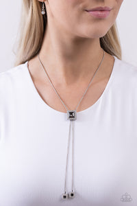 I Solemnly SQUARE - Silver Necklace - Paparazzi - Dare2bdazzlin N Jewelry