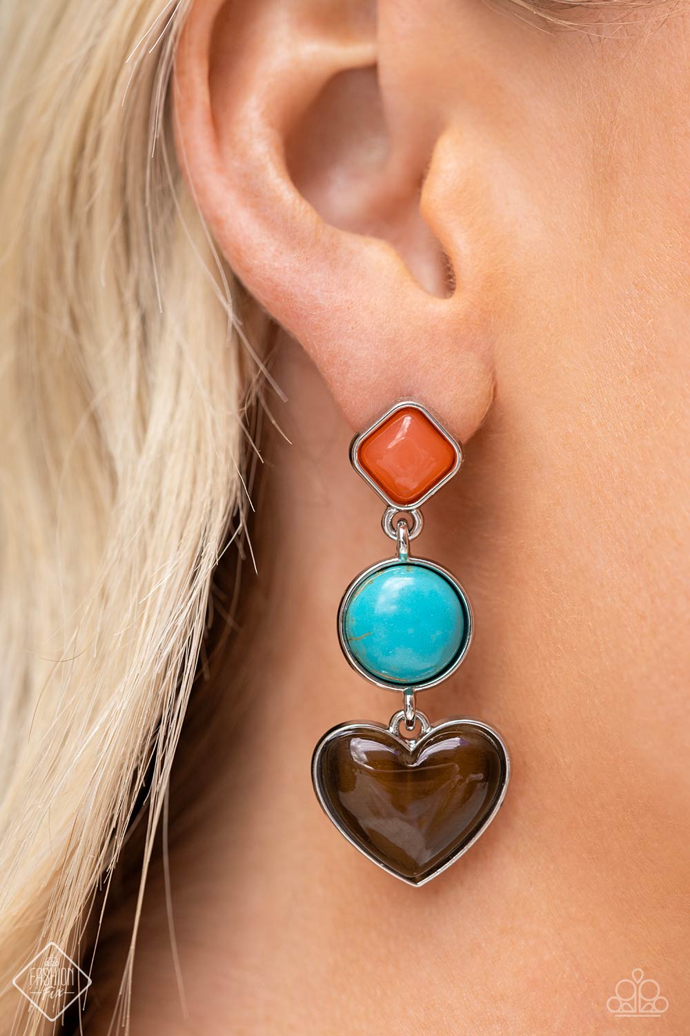 Desertscape Debut - Brown Earring - Paparazzi - Dare2bdazzlin N Jewelry