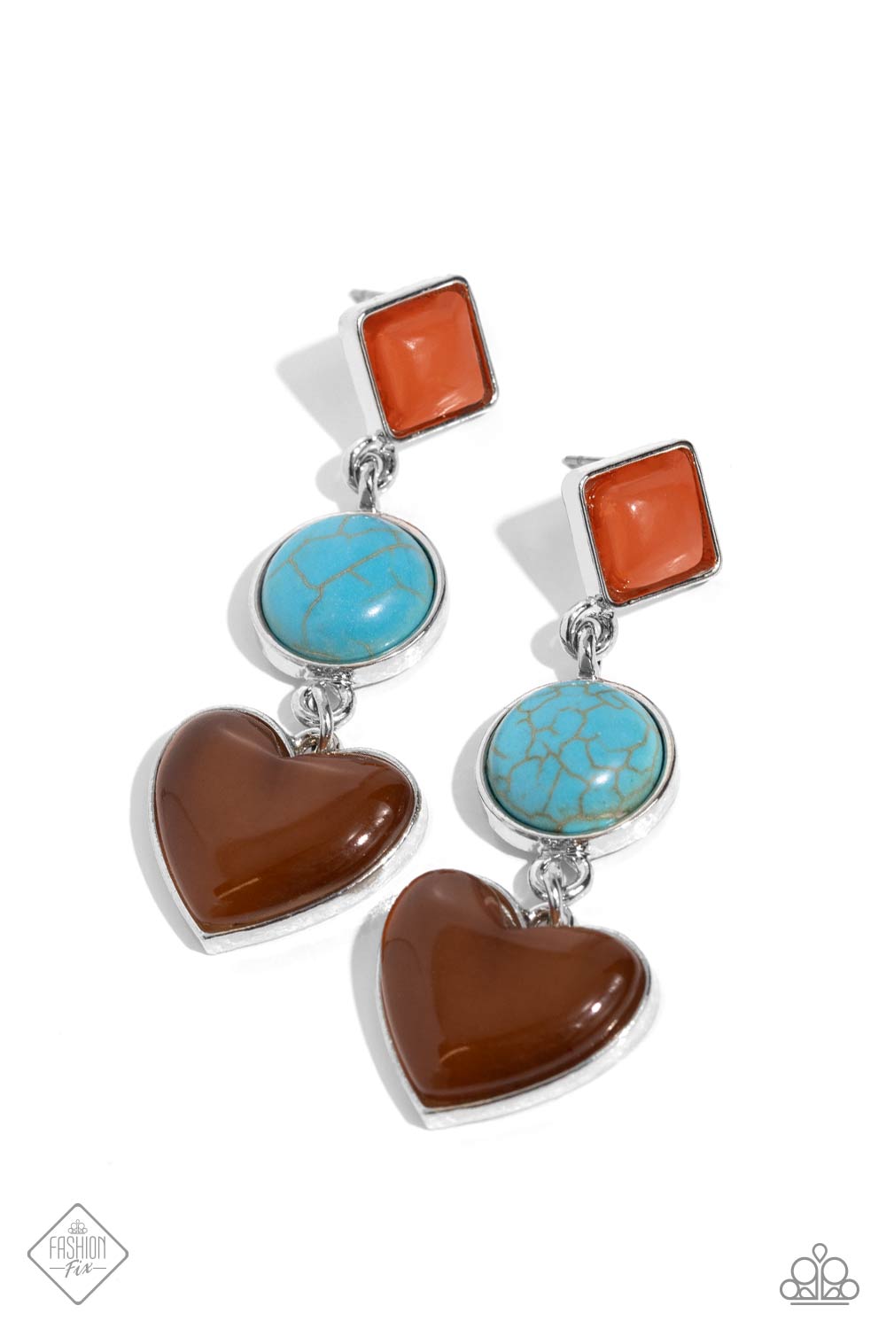 Desertscape Debut - Brown Earring - Paparazzi - Dare2bdazzlin N Jewelry