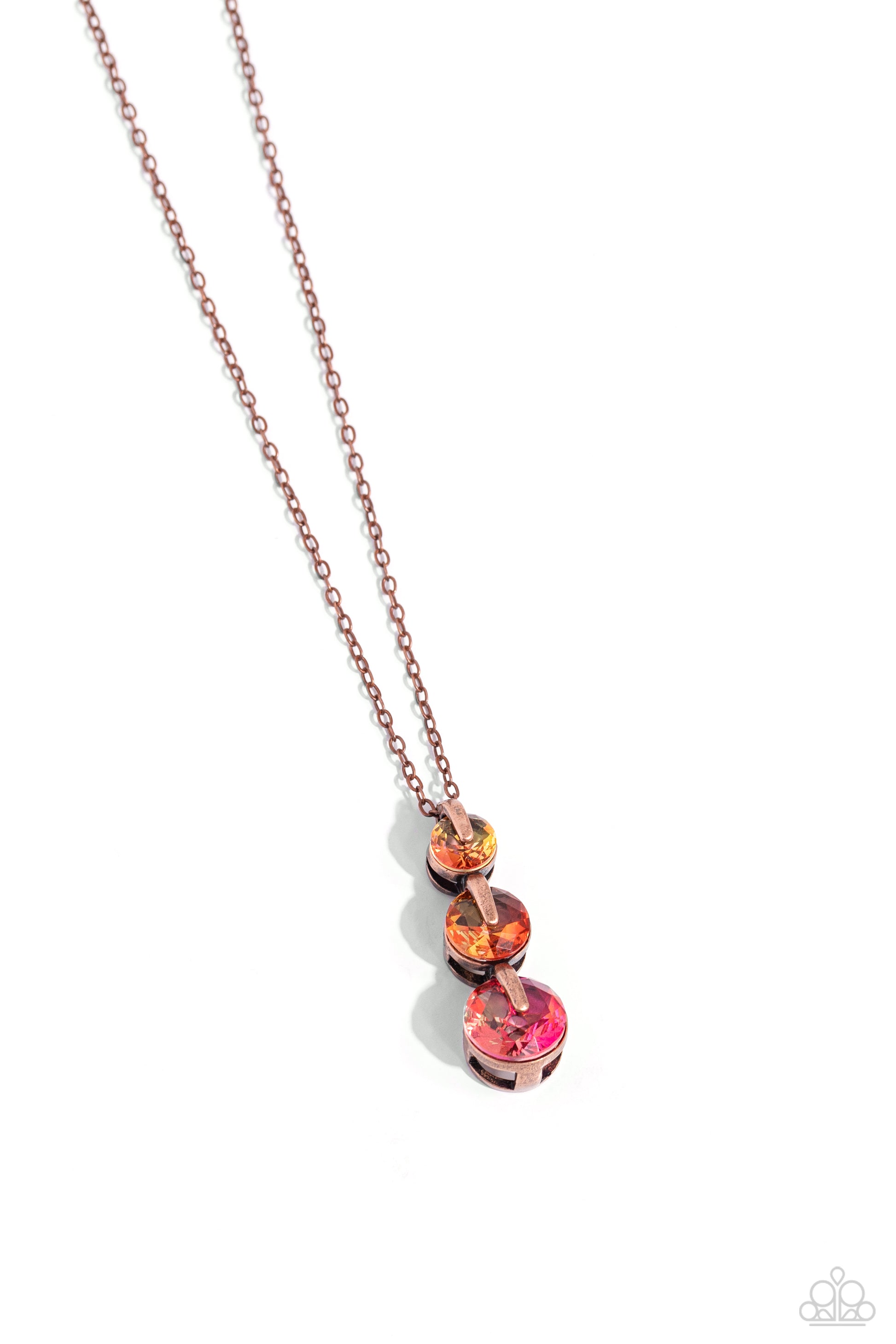 Ombré Obsession - Copper Necklace - Paparazzi - Dare2bdazzlin N Jewelry