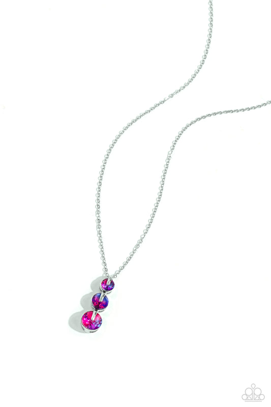 Ombré Obsession - Multi Necklace - Paparazzi - Dare2bdazzlin N Jewelry