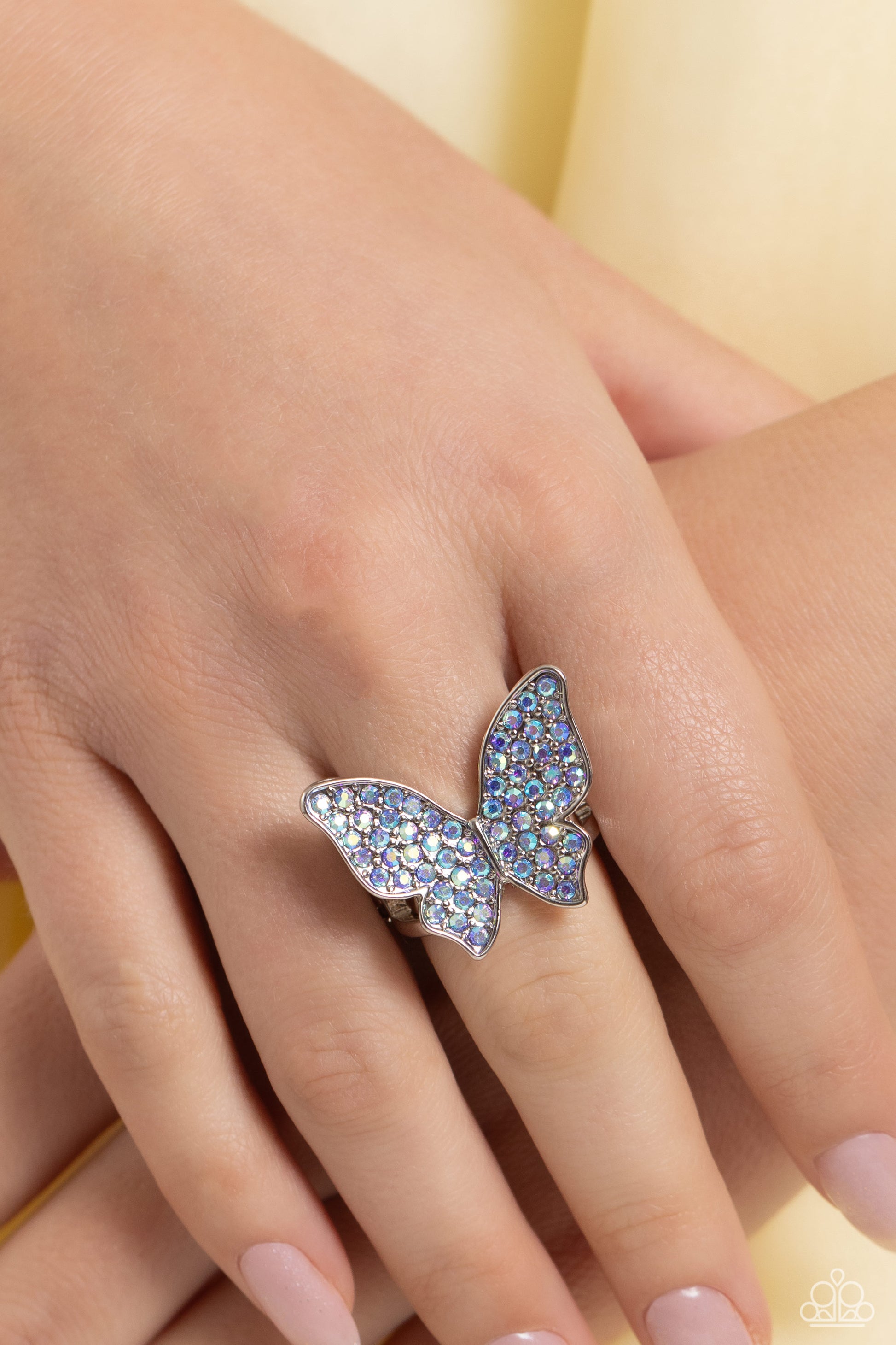 High Time - Blue Ring - Paparazzi - Dare2bdazzlin N Jewelry