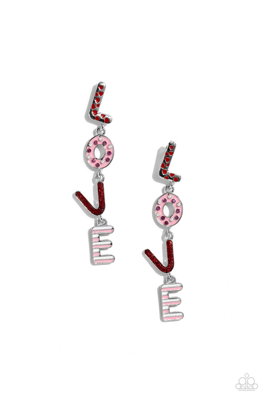 Admirable Assortment - Red Earring - Paparazzi - Dare2bdazzlin N Jewelry