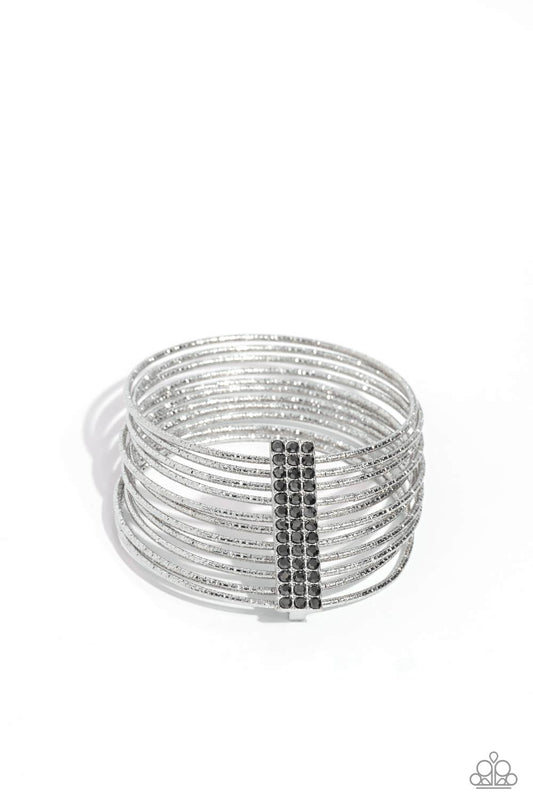 Shimmery Silhouette - Silver - Dare2bdazzlin N Jewelry