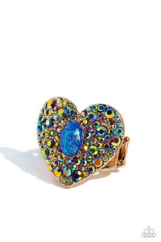 Bejeweled Beau - Blue Ring - Paparazzi - Dare2bdazzlin N Jewelry
