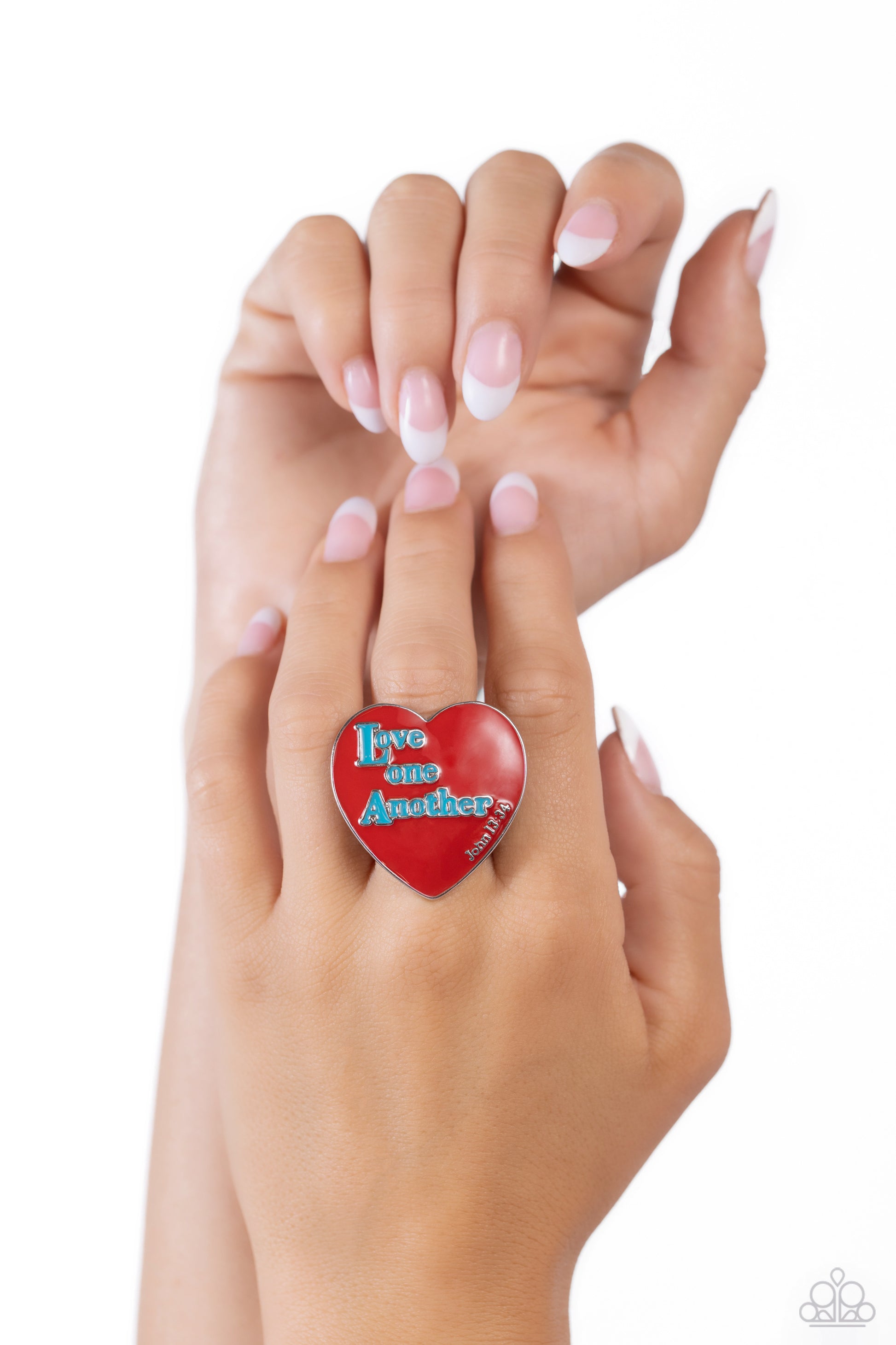 As I Have Loved You - Red Ring - Paparazzi - Dare2bdazzlin N Jewelry
