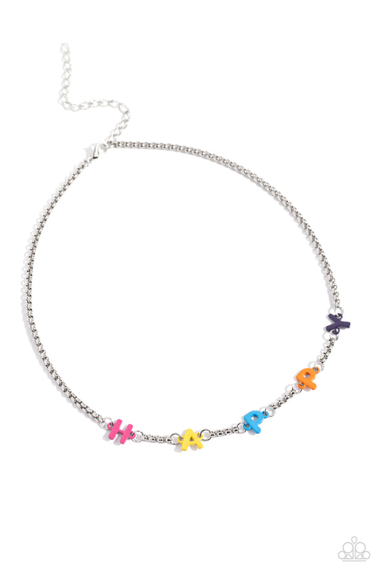Joyful Radiance - Multi Necklace - Paparazzi - Dare2bdazzlin N Jewelry