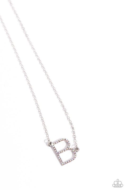 INITIALLY Yours - B - Multi Necklace - Paparazzi - Dare2bdazzlin N Jewelry